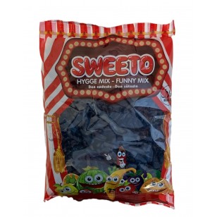 Sweeto Funny Mix- Oily Blue Bottle Jelly Sweets Halal 1kg Bag